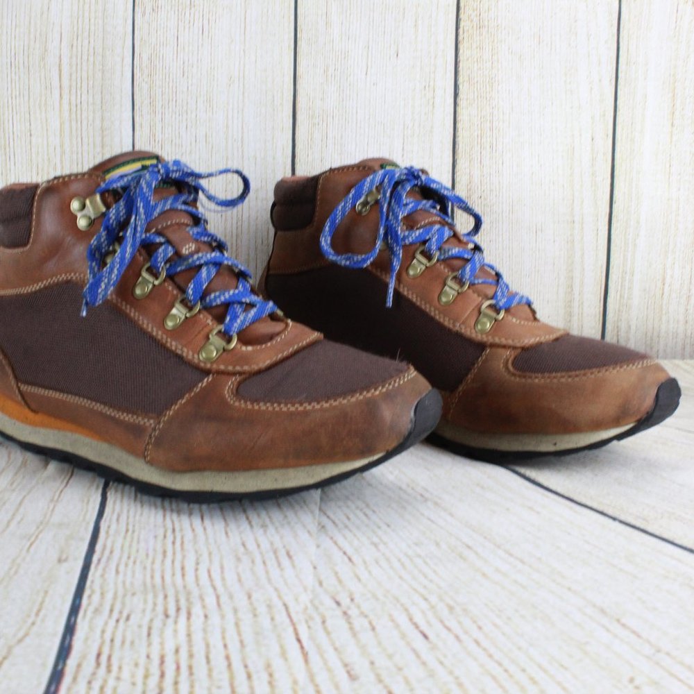 LL BEAN Waterproof Retro Stye Hiking Boots Sz 10 - Picture 2 of 8